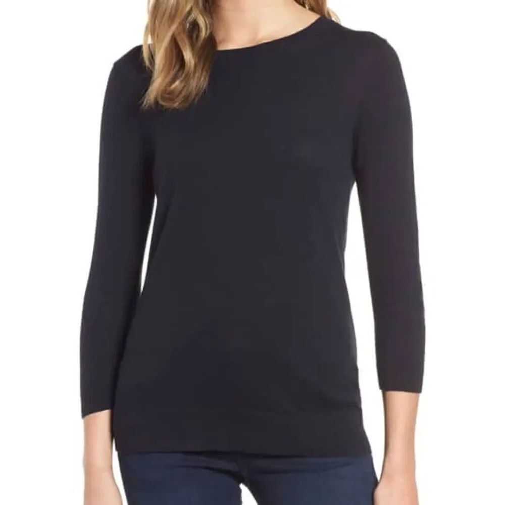 1901 Back Button Crewneck Sweater sz Med
